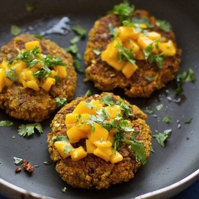 Curry Veggie Burger