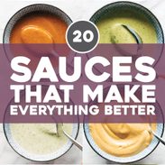 20 Sauces That Make Everything Better