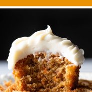 Carrot Cake Cupcakes pin.