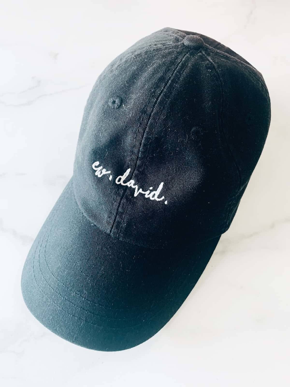 Custom baseball cap