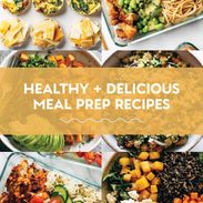 Healthy meal prep recipes.