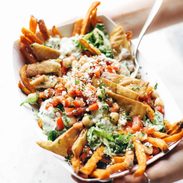 A picture of Loaded Mediterranean Street Cart Fries
