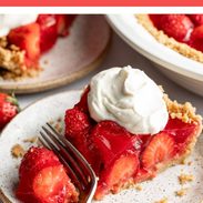 Strawberry pie pin.